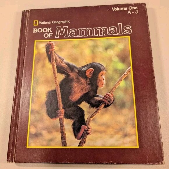 National Geographic Book Of Mammals Volume 1 & 2 1981 Hardcover Set VINTAGE - Picture 4 of 6